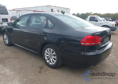 2013 Volkswagen Passat 2.5L Wolfsburg Edition from USA, damaged, VIN 1VWAP7A33DC134634